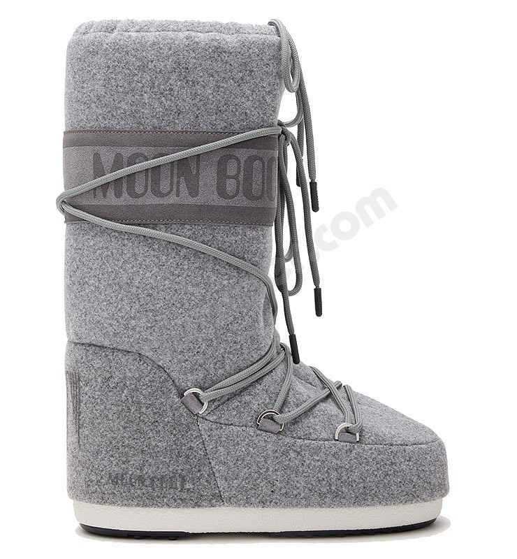 Moon Boot® Icon Felt grey