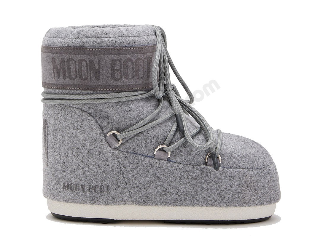 Moon Boot® Icon Low Felt grey