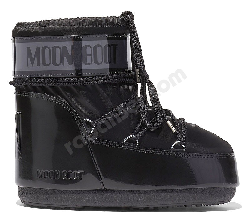 Moon Boot® Icon Low Glance schwarz