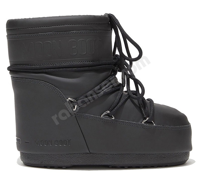 Moon Boot® Icon Low Rubber nero