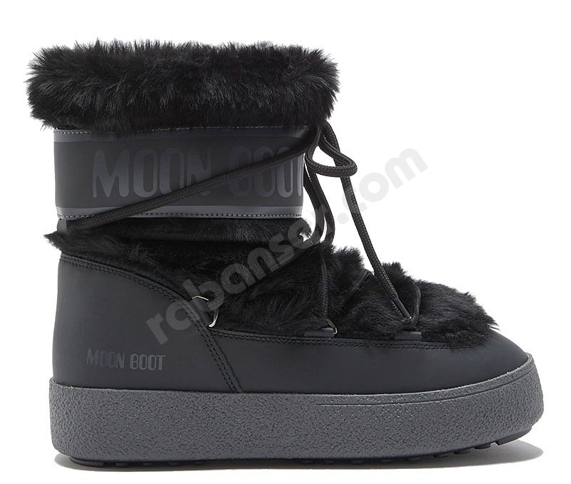 Moon Boot® LTrack Tube Faux Fur WP black