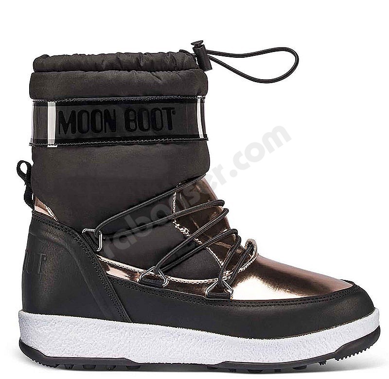 Moon Boot® Moonboot JR Girl Soft WP nero copper