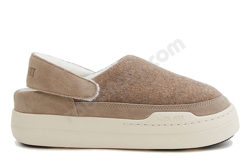Moon Boot® Park Clog Felt beige melange