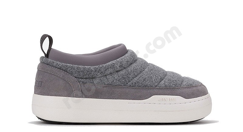 Moon Boot® Park Sneaker Soft Felt grey