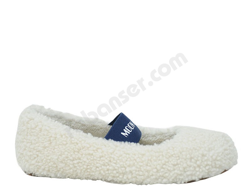 Moon Boot® Shearling Ballerina ice