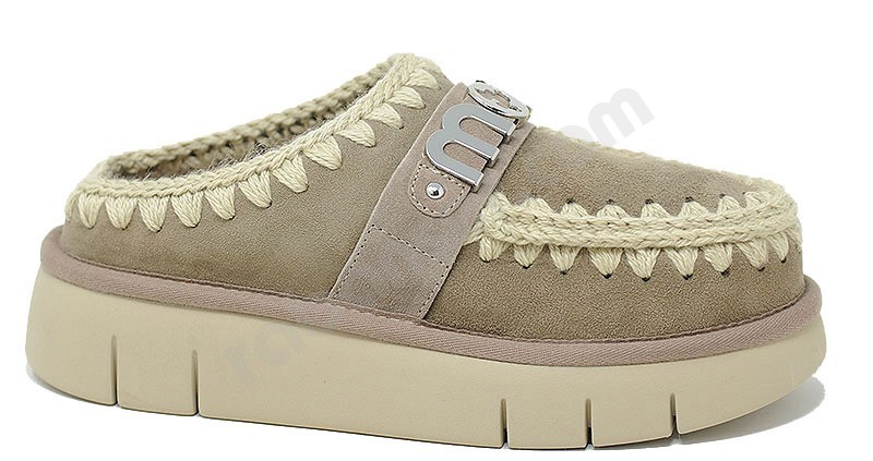 MOU Bounce Clog Metal Logo elefant grey