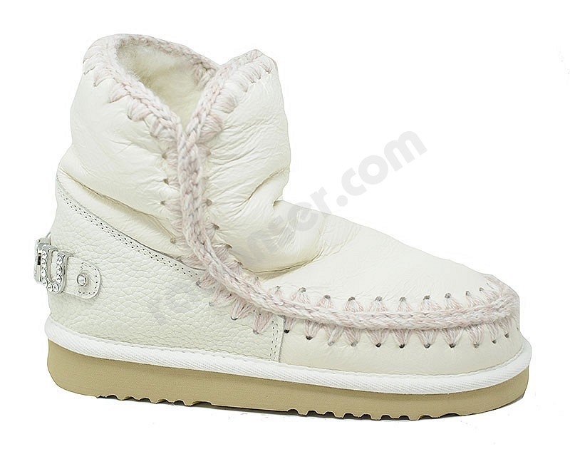 MOU Eskimo 18 RhinestonesLogo waxi bianco