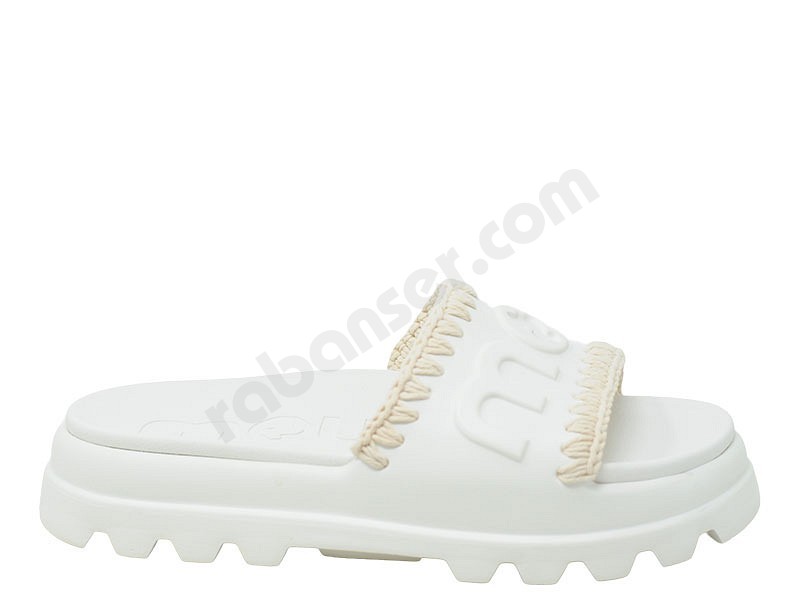 MOU Eva One Piece Slide bianco