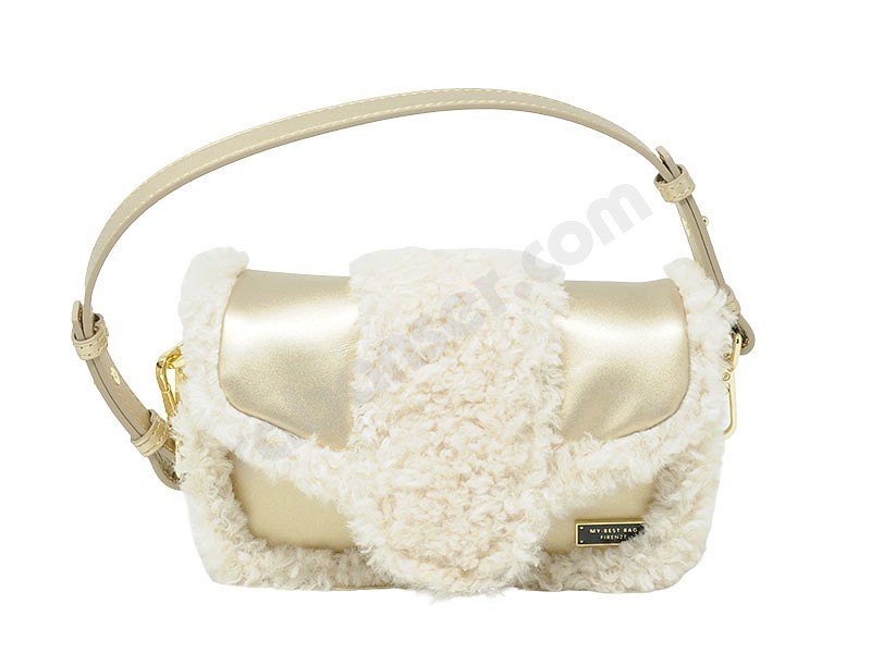 My Best Bags Firenze Mini Yaya Fur MBY 248114 oro