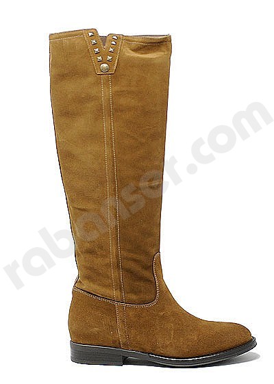 Stivale Nero Giardini I117138D VELOUR da donna marrone. | Gulliver Moda