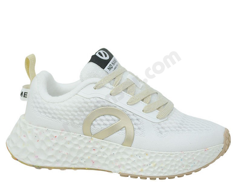 No Name Carter Fly white mat gold