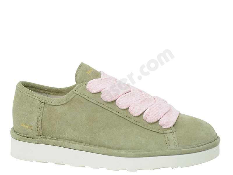Panchic P001 Lace Up oliva verde rosa