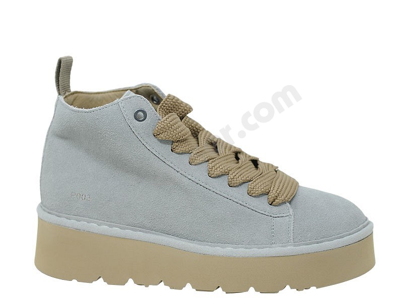 Panchic P03 Woman Ankle Boot grigio chiaro