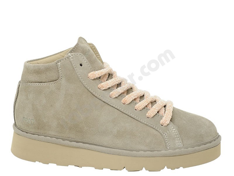 Panchic P07 Shearling Ankle BootW walnut shearling montone