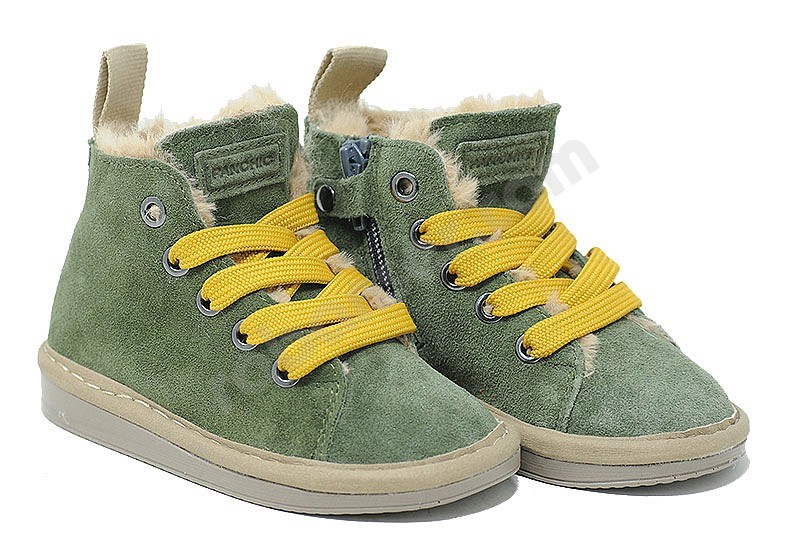 Panchic Polacco Kid  P01 Pelo military green yellow