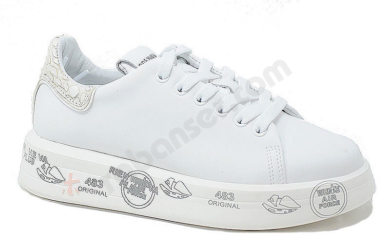 Premiata Belle var 5990 white beige