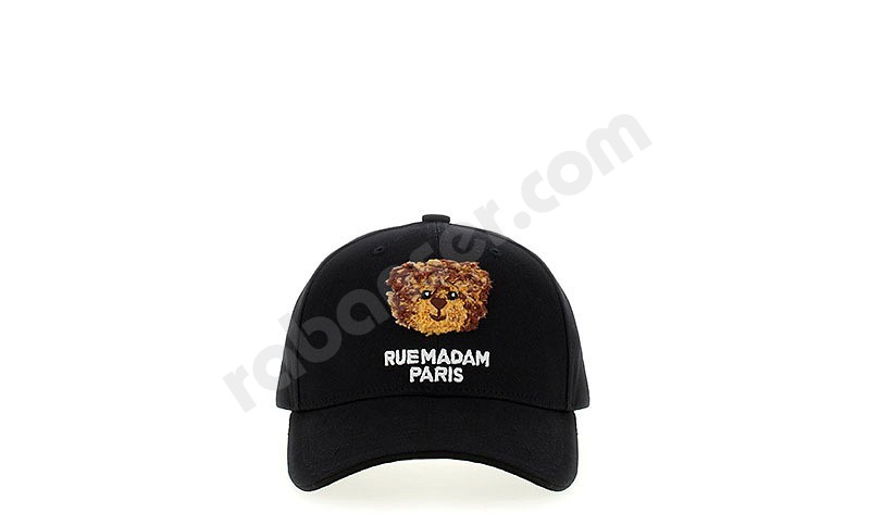 Rue Madam Paris Jellystone Cap Canvas nero