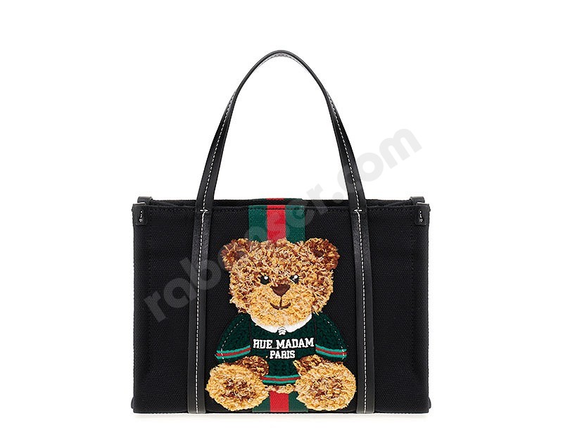 Rue Madam Paris Jellystone Mini Tote Canv nero