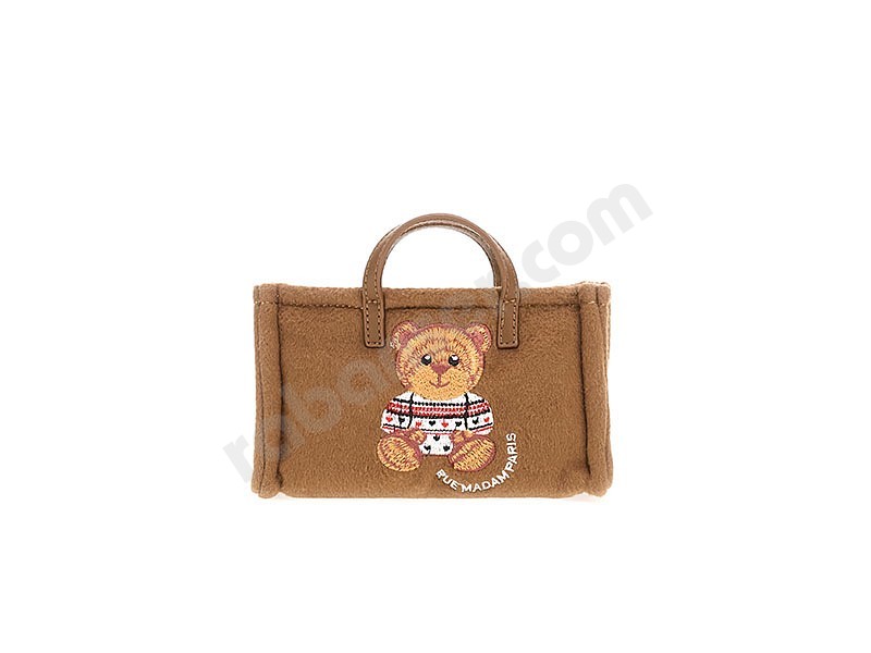 Rue Madam Paris Marvin Love Micro Bag camel