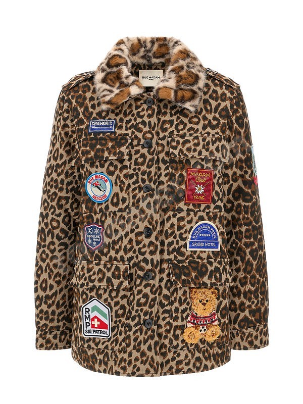 Rue Madam Paris Safari Winter Jacket leopard