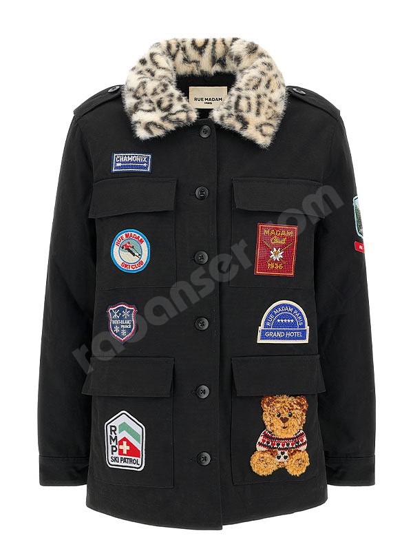 Rue Madam Paris Safari Winter Jacket schwarz