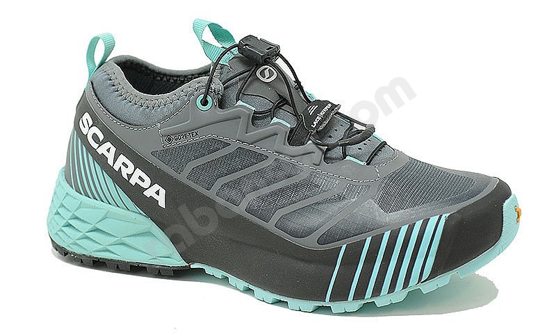 Scarpa Ribelle Run GTX anthracite blue turquoise