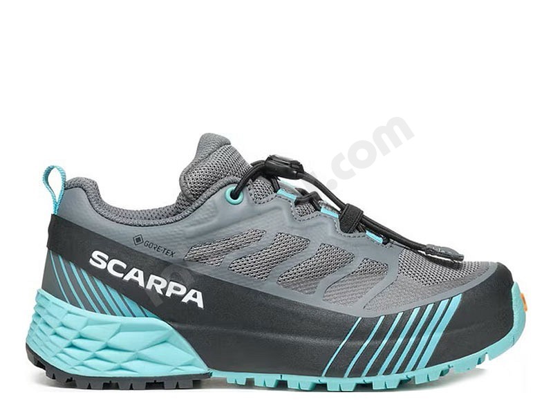 Scarpa Ribelle Run Kid GTX antracite blu turquoise