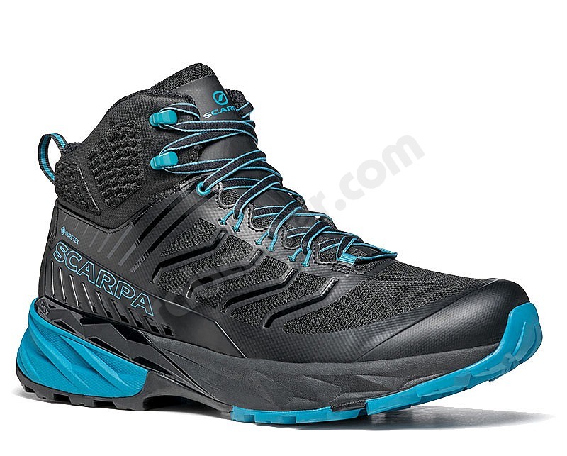 Scarpa Rush Kid Mid GTX nero ottanio