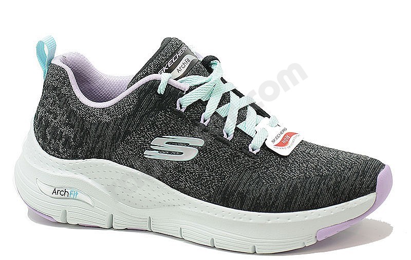 Skechers 149414 Arch Fit schwarz lavendel