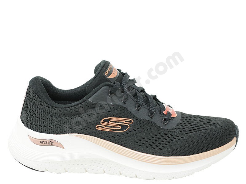 Skechers 150067 ArchFit 2 Glow the black rose gold