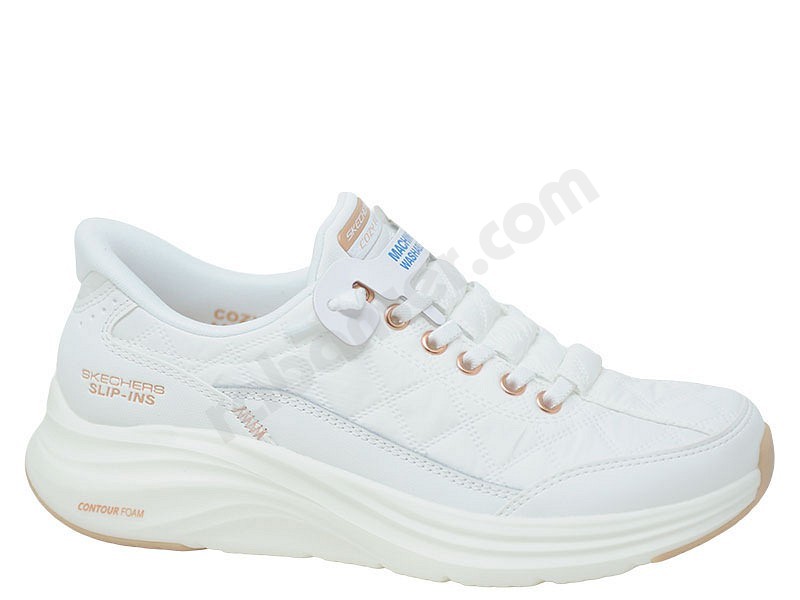 Skechers 150413 Contour Foam white rose gold
