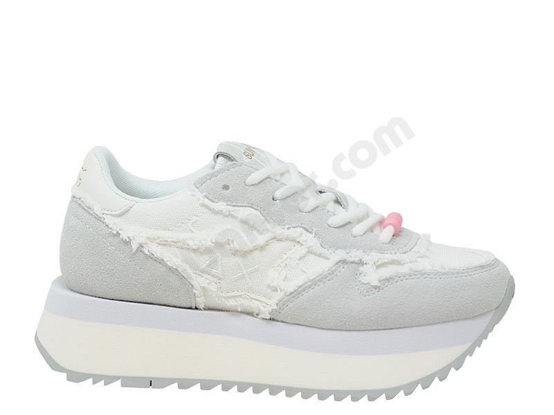 Sun 68 Big Stargirl Canvas weiss sahne