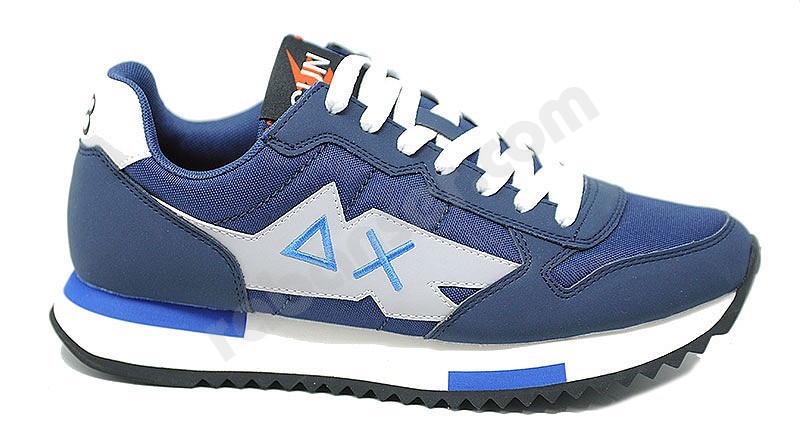 Sun 68 Niki Solid navy blu beige