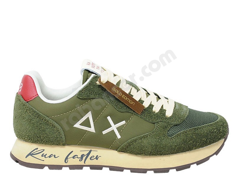 Sun 68 Tom Vintage militare verde scuro
