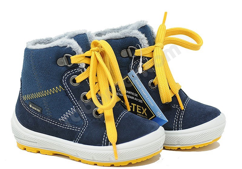 Superfit Groovy blue yellow laces