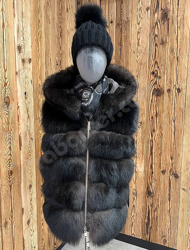 Suprema Gilet Fox Medio ebano