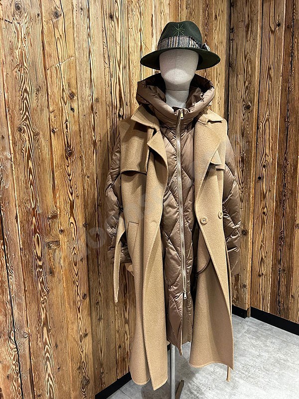 Suprema T1244 Cappotto Gilet caramel