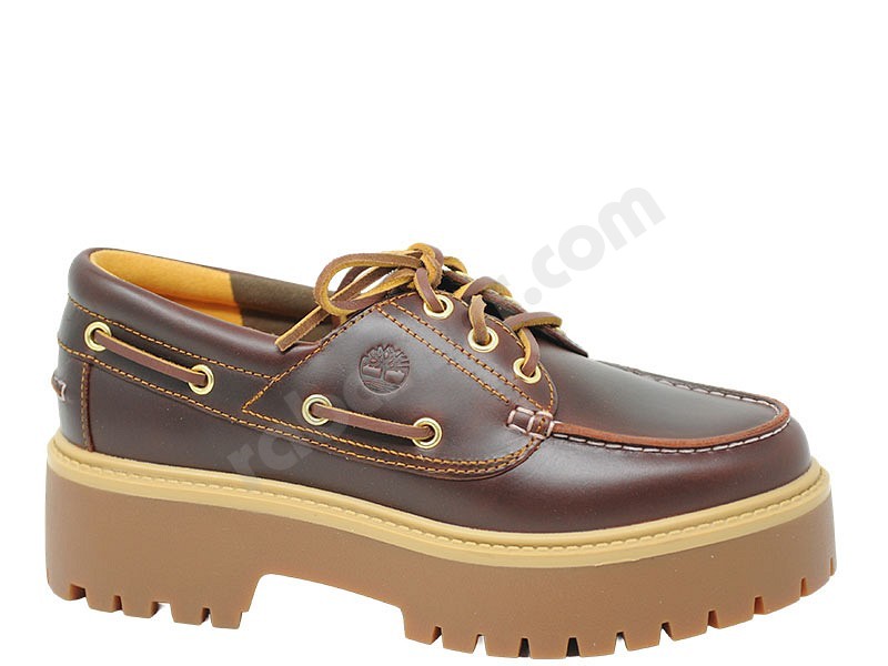 Timberland Stone Street Boat Shoe rootbeer