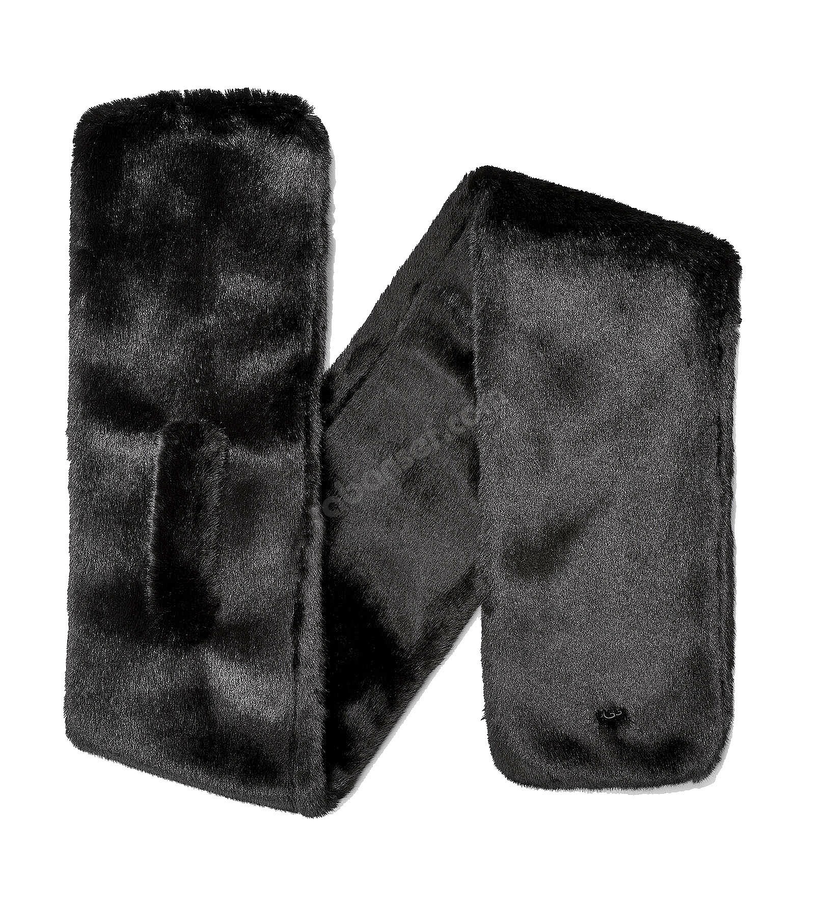 ugg faux fur scarf