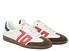 Back 70 Cloud white coffee red Side