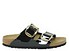 Birkenstock Arizona Big Buckle lack schwarz gold