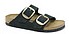 Birkenstock Arizona Big Buckle schwarz nubuck leder