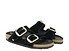 Birkenstock Arizona Big Buckle velvet black Side