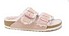 Birkenstock Arizona Shearling light rosa camoscio