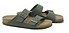 Birkenstock Arizona desert dust grün Seite