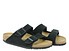 Birkenstock Arizona black suede leather Side