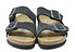 Birkenstock Arizona velvet grey leather Front