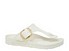 Birkenstock Gizeh Big Buckle EVA eggshell bianco