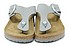 Birkenstock Gizeh Big Buckle dove grau nubuck Vorne