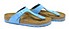 Birkenstock Gizeh lack sky blau Seite